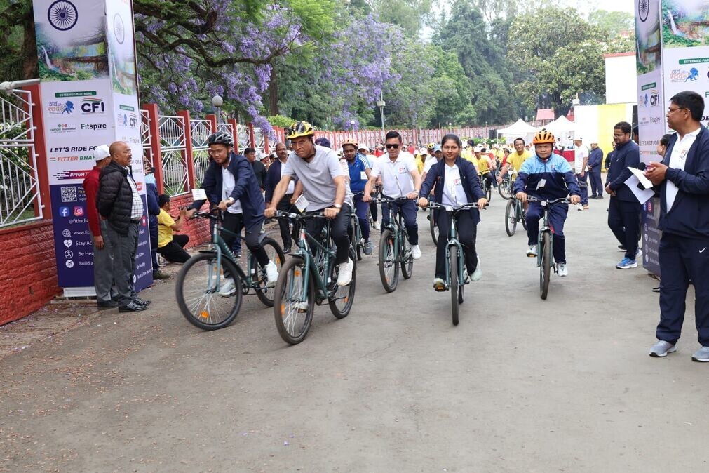 Union ministers join ‘Sundays on Cycle’ campaign in city