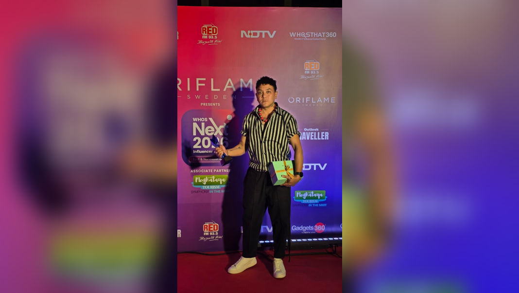 Daniel Syiem bags ‘Iconic Trailblazer in Regional Couture’ award