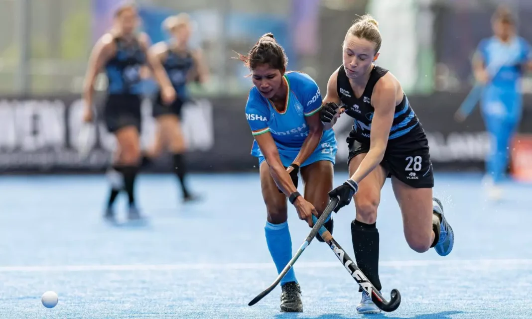 India beat Uruguay 3-2 to top pool in Women’s Nations Cup