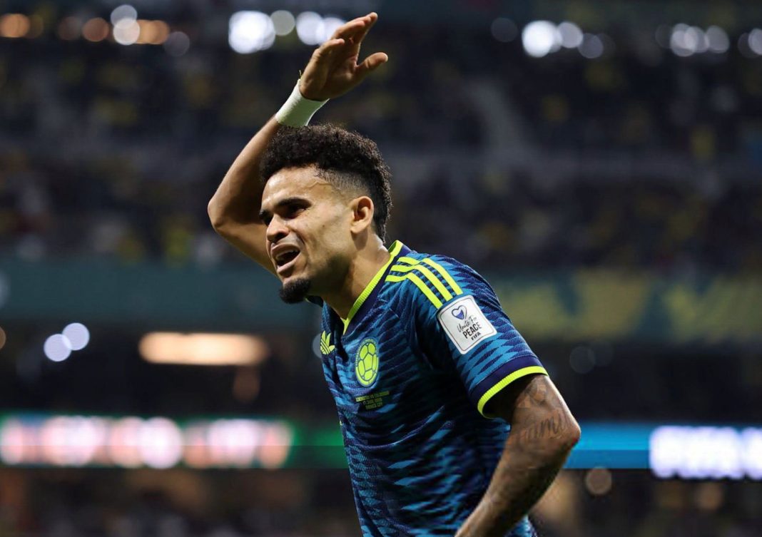 Luis Díaz sparks Colombia to a 3-1 win over Uzbekistan in its World Cup opener
