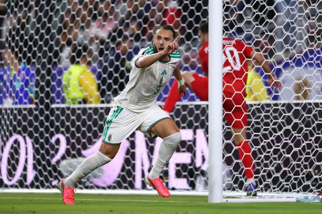 Algeria rallies past Jordan 2-1 for its first win at a World Cup since 2014