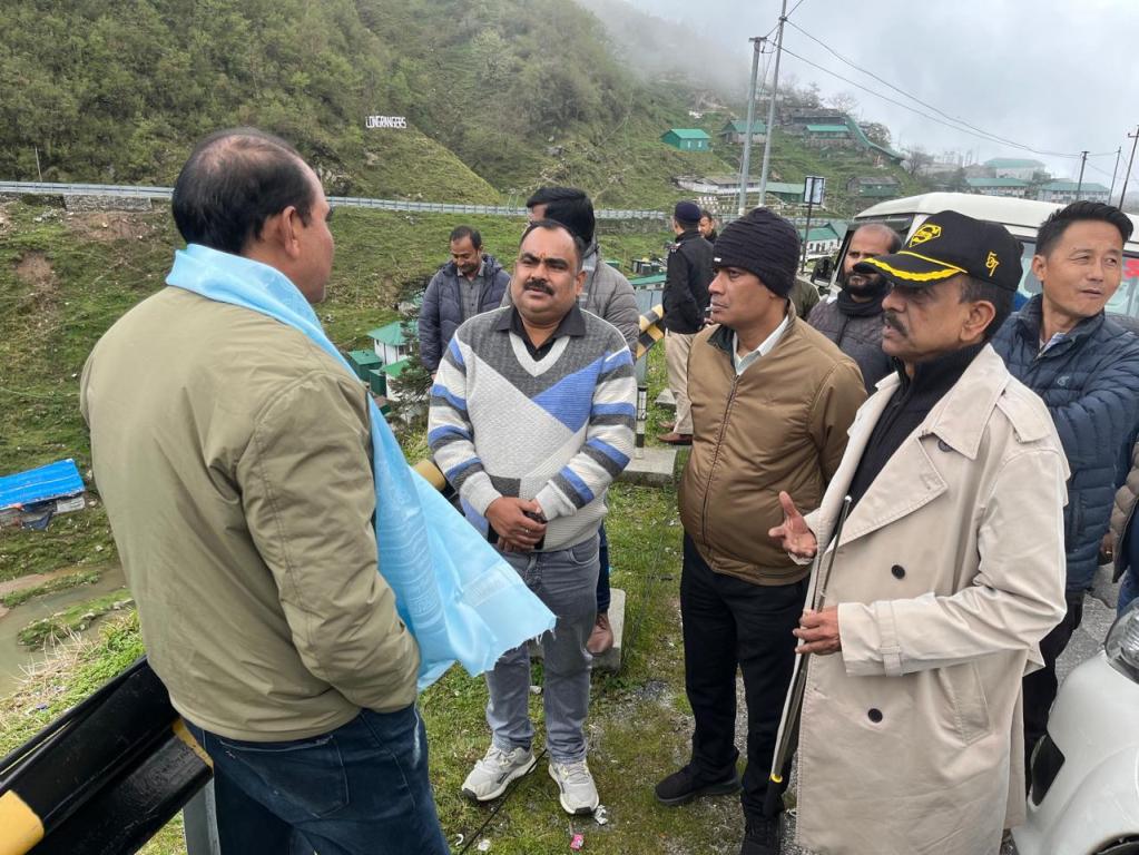 Union minister reviews highway projects in Sikkim