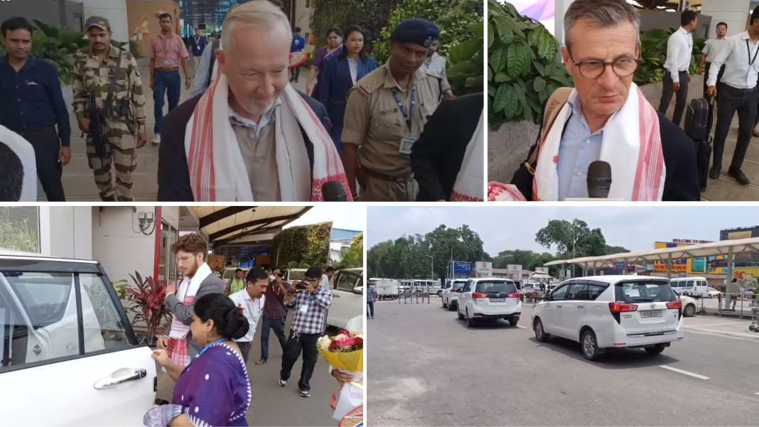 EU delegation visits Tata Electronics semiconductor project at Assam’s Jagiroad