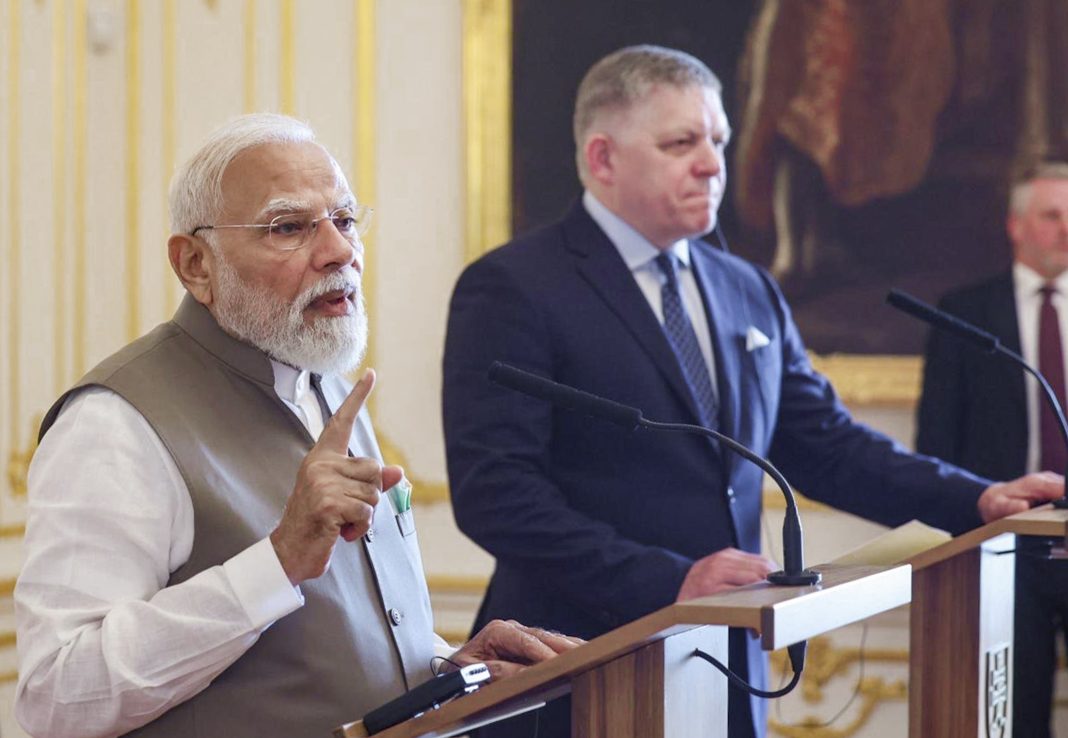 India, Slovakia upgrade ties ink 11 pacts