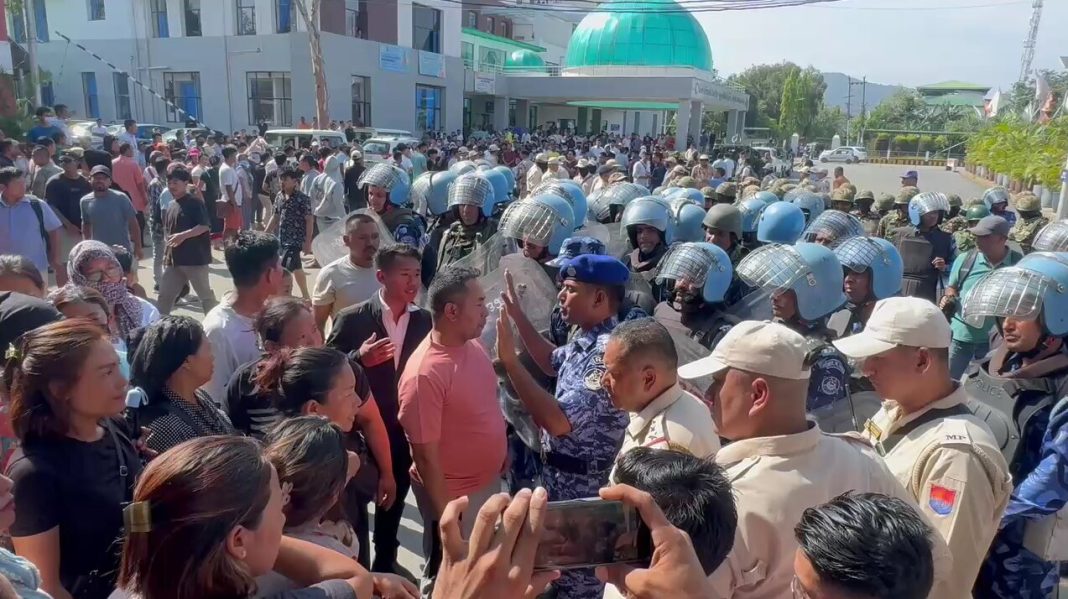 3 injured Kuki youths shifted from RIMS in Manipur amid tight security