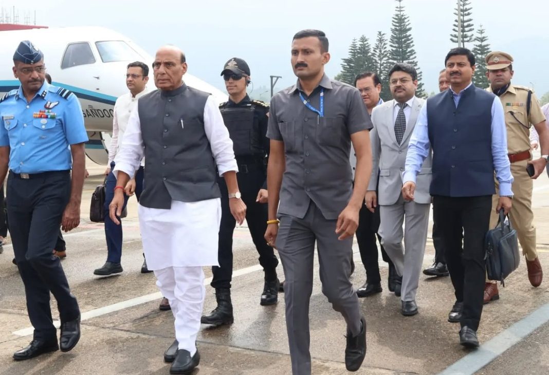 BJP apprises Rajnath of Harijan Colony, Cantonment land issues