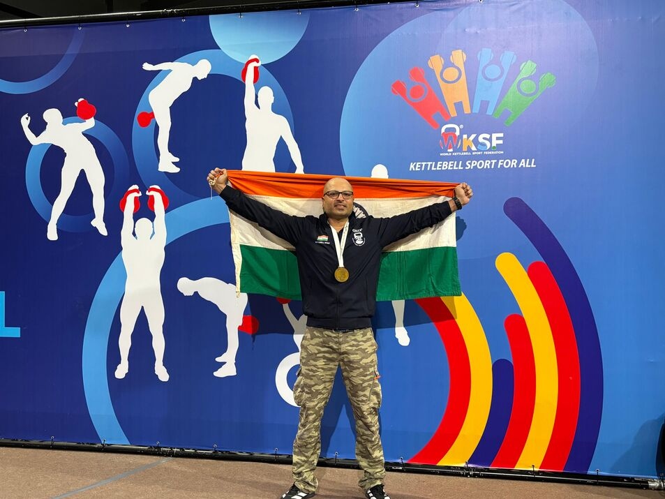Meghalaya’s Sandeep Sharma clinches World Gold in Moldova with record 300 reps