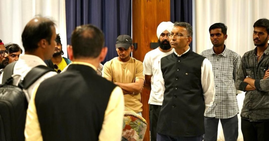 Indian envoy meets 21 rescued crew members of MT Settebello