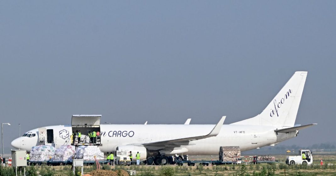 Noida International Airport begins freight operations with arrival of first cargo flight