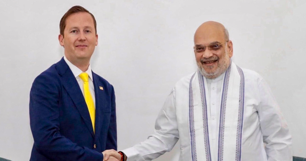 Home Minister Shah, US Ambassador Gor discuss strengthening security cooperation