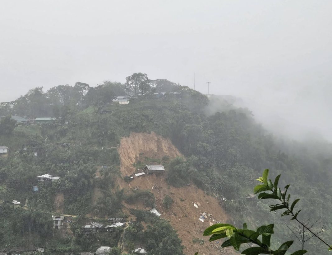 Toll in Nagaland floods, landslides rises to nine; four still missing