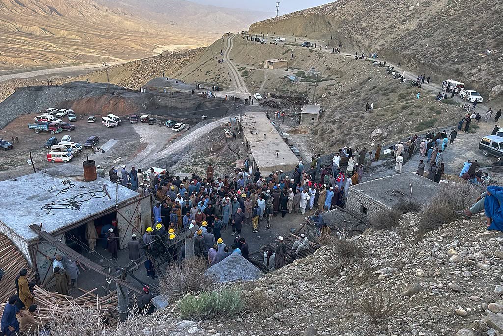 Coal mine blast in Pakistan kills at least 32 miners, traps 10 others
