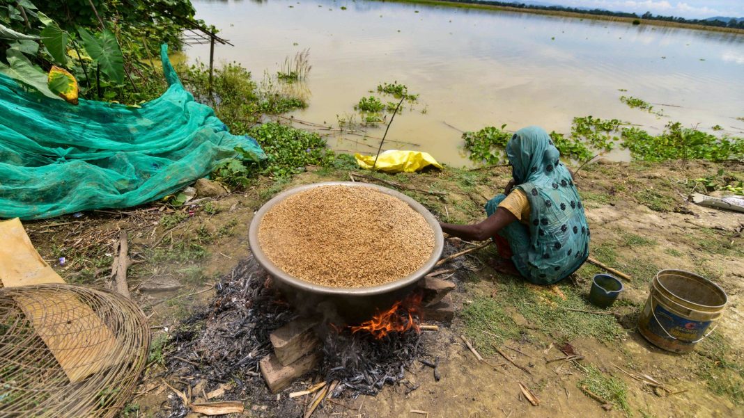 Assam flood situation improves, number of affected people drops to 6,678