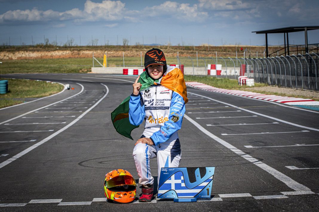 Atiqa sizzles in Italy heat, outqualifies two Mercedes F1 juniors for pole position