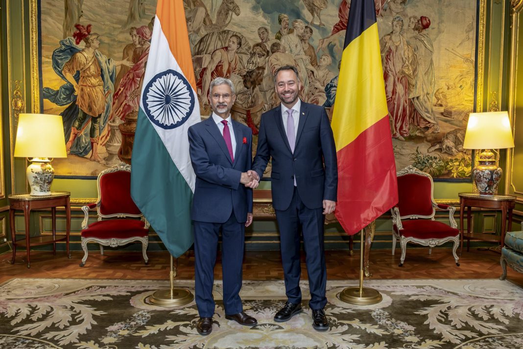 Jaishankar holds talks with Belgian counterpart, discusses cooperation in areas such as defence and mobility