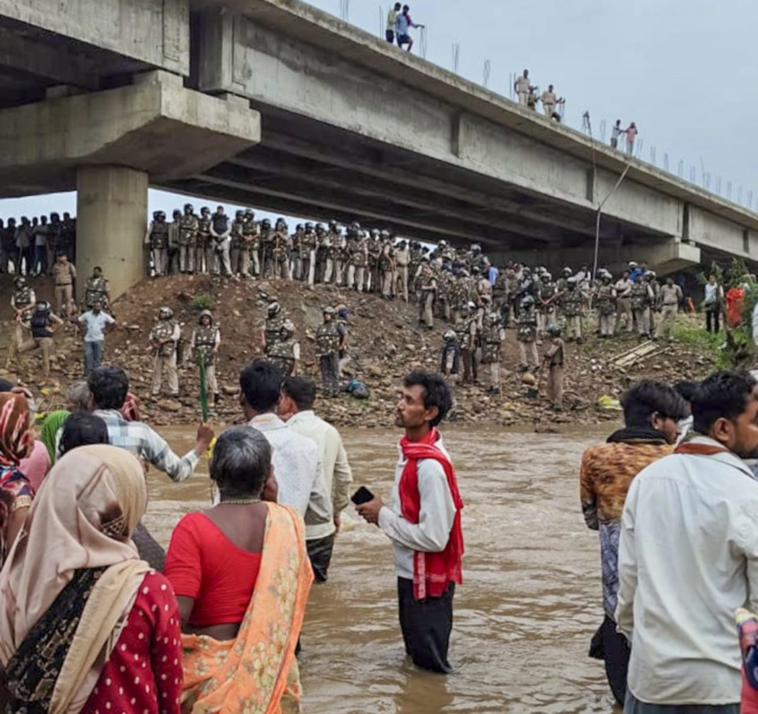 Protest against MP’s Ken-Betwa project ends abruptly after 15 days as police clear site
