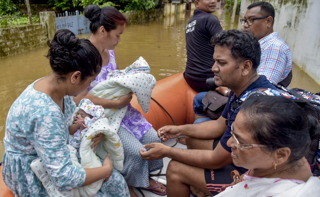 Assam flood condition remains grim; 61 dead, over 7.05 lakh affected