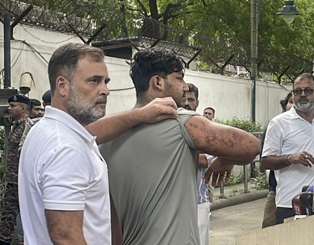 Rahul Gandhi writes to HM Shah, demands accountability for ‘barbaric’ assault on students