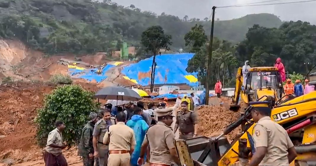 One killed, several missing in Wayanad landslide; Ker min calls it ‘man-made’