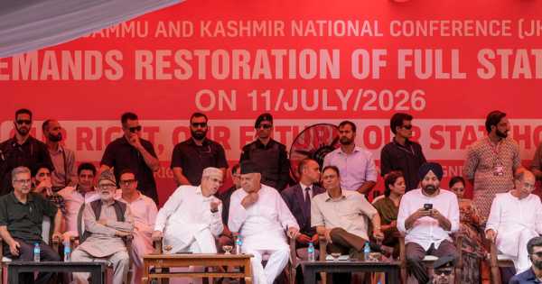 Don’t mistake my patience for weakness: J-K CM attacks Centre over statehood demand