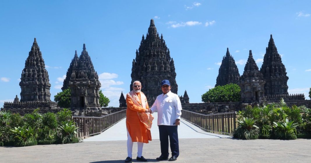 Cultural heritage connects us, thank Indonesian people for preserving Prambanan Temple complex: Modi in Yogyakarta