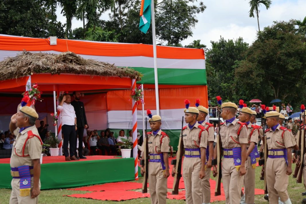 80th Independence Day Celebrated in Dadenggre, Raksamgre and Jengjal