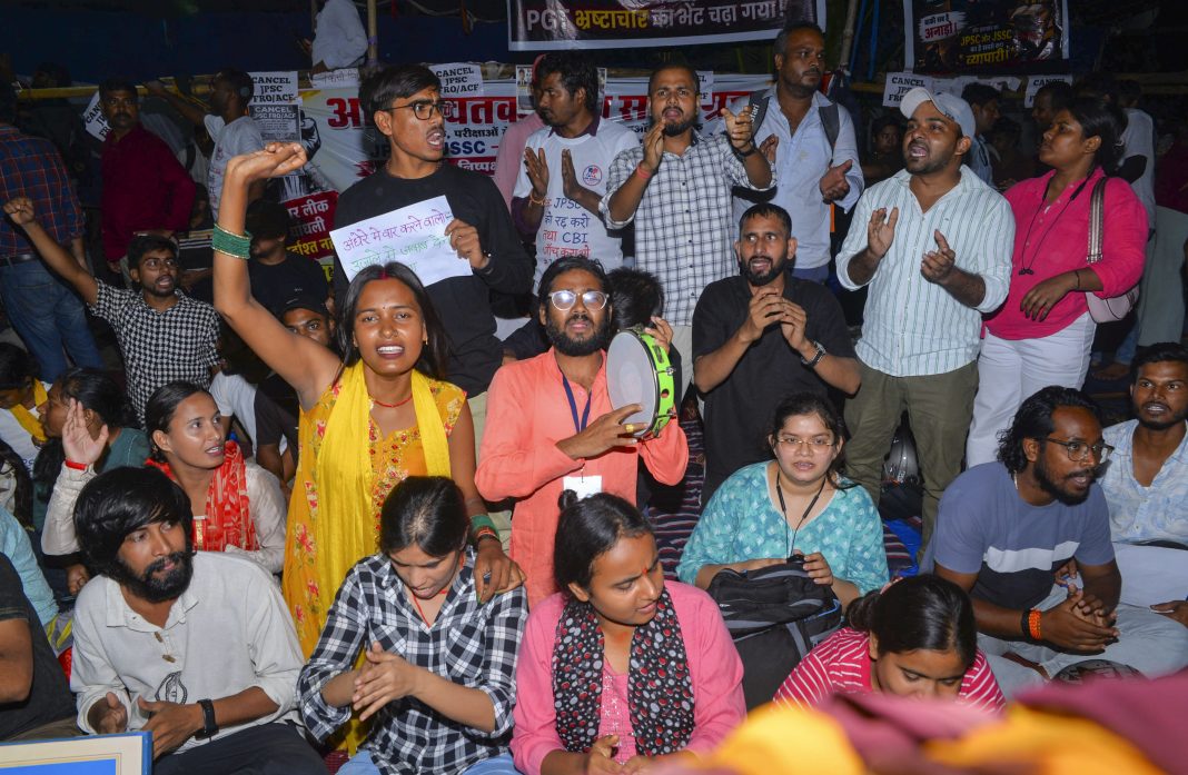 Jharkhand students’ protest over job exam ‘anomalies’ enters 20th day