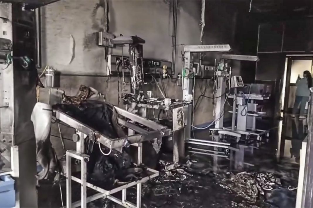3 newborns die in fire at govt hospital in Maharashtra