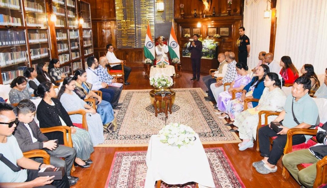 Meghalaya Governor distributes assistive glasses to beneficiaries