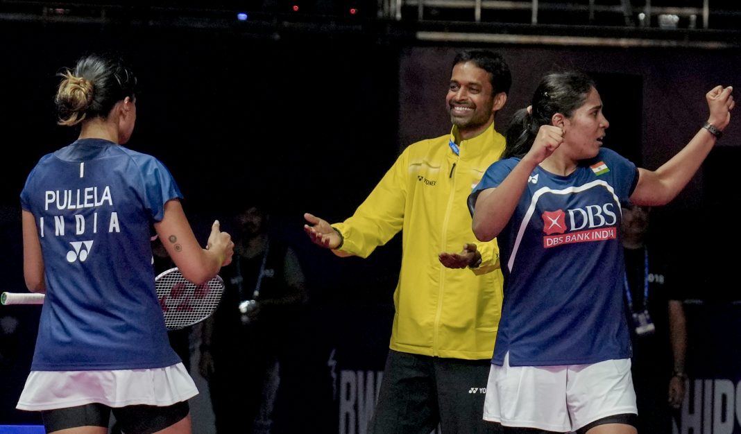 Treesa-Gayatri in semifinals, assured of medal at World Championships