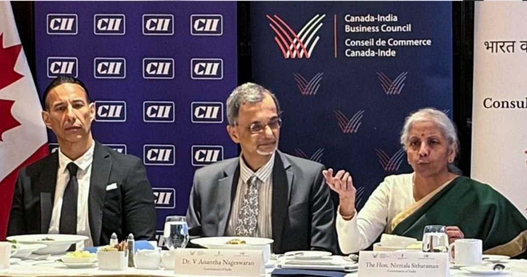 Manufacture in India, build for world: FM Sitharaman