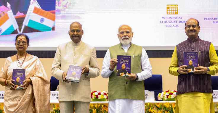 Kovind book launch: Modi asks youth to read autobiographies, says ‘shortcut will cut you short’