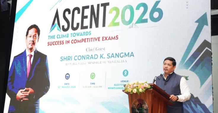 CM pushes for stronger ecosystem to help Meghalaya youth crack UPSC, other competitive exams