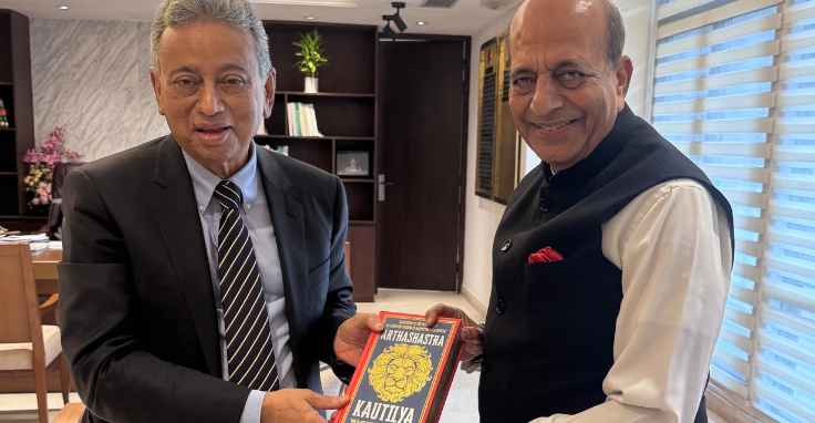 Indian envoy Trivedi discusses issues of mutual interest with Bangladesh Finance Minister