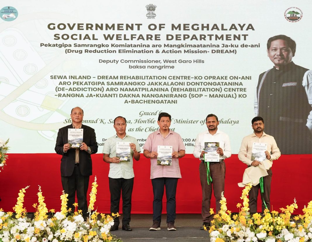 CM opens first Garo Hills Rehab Centre, rolls out statewide SOPs