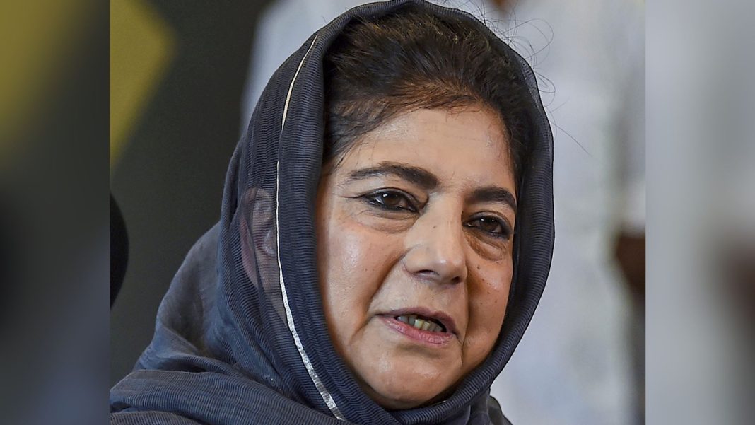 Mehbooba Mufti appeals to ‘secular-minded’ people to join protest at Delhi’s Jantar Mantar on Sep 29