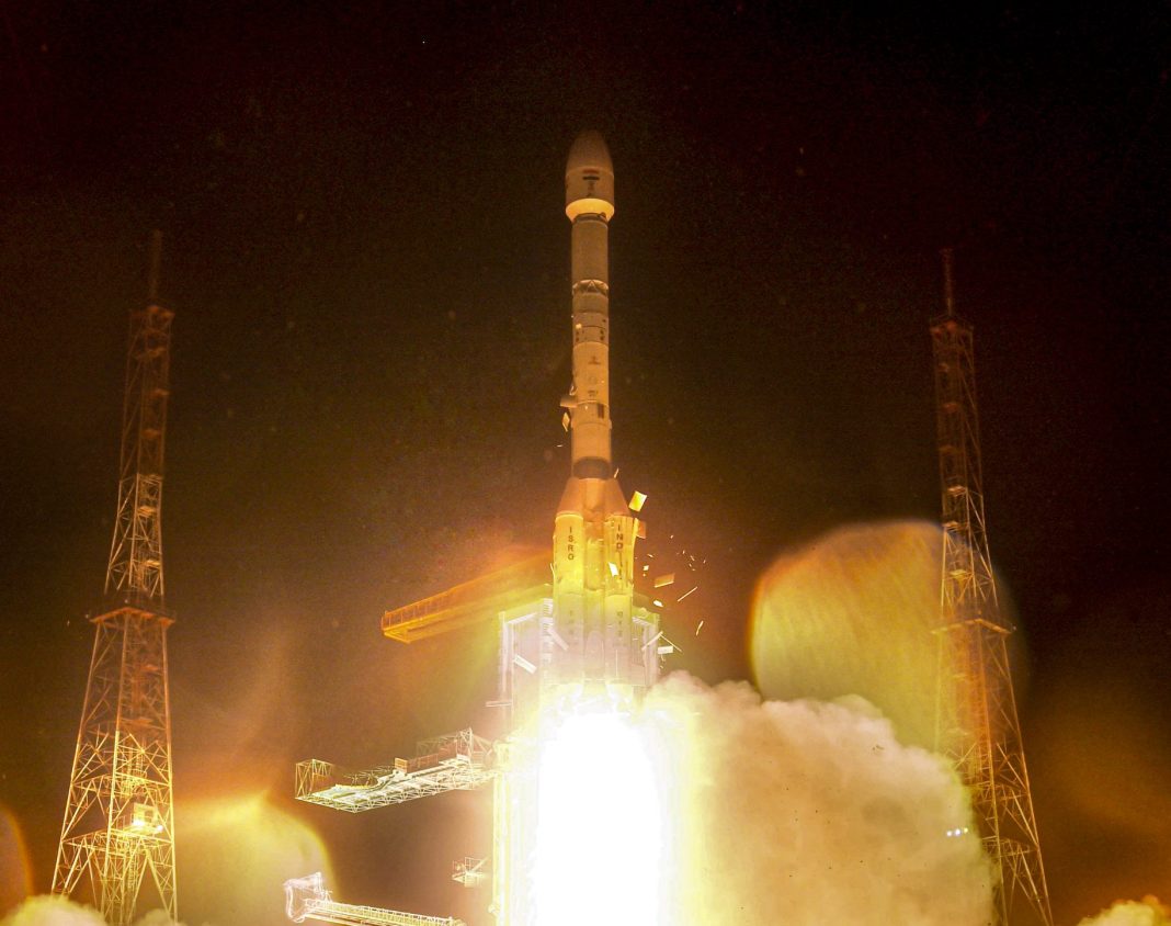 ISRO’s advanced earth observation satellite launched successfully