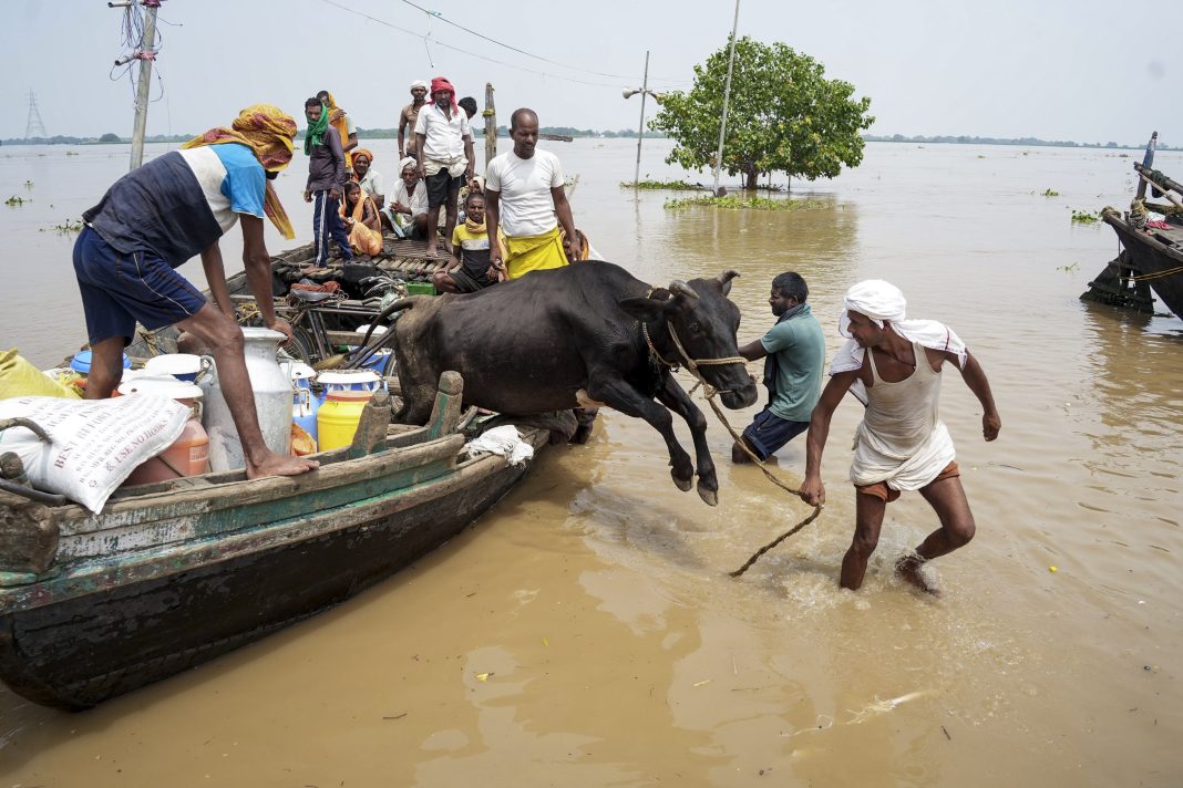 Bihar: Downstream areas on alert as Ganga water level rises in Patna; 19 lakh affected by floods