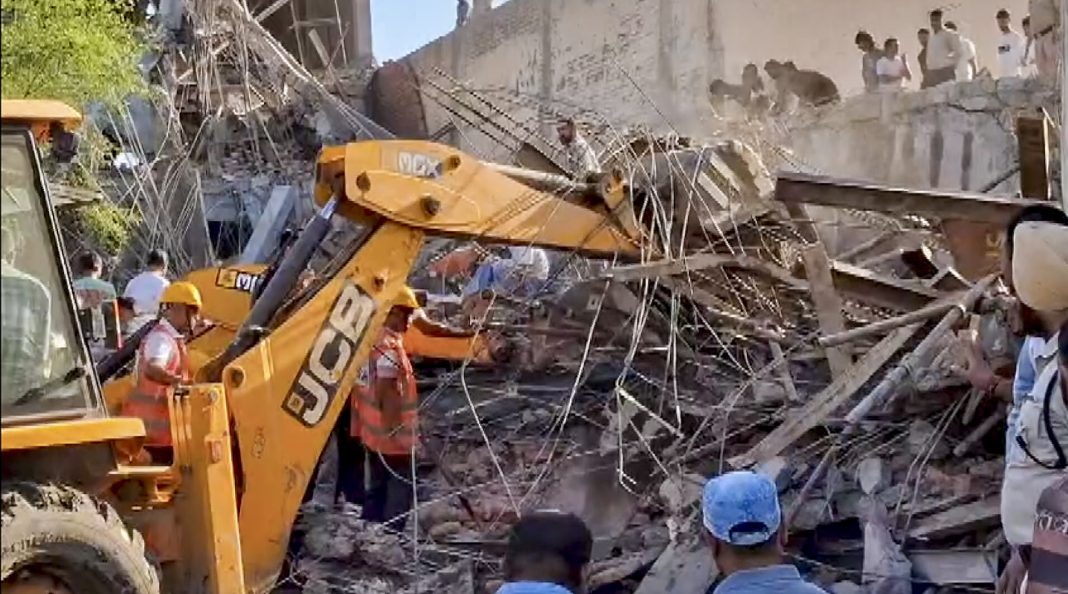 Toll in building collapse incident in Ambala climbs to six