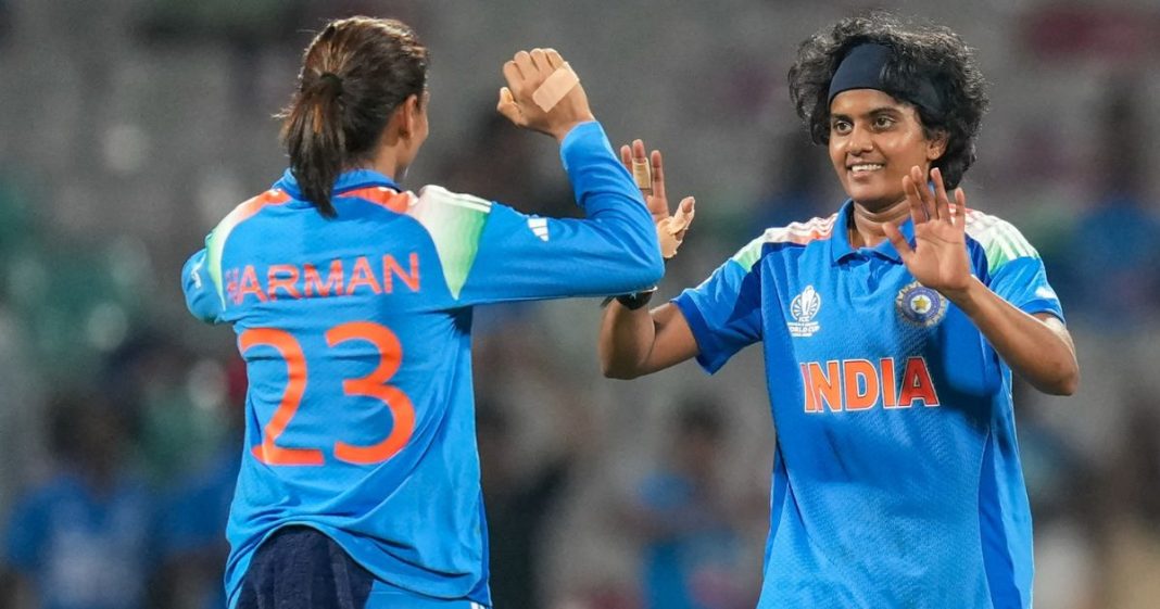 Shree Charani achieves career-best rating, Deepti climbs to No. 2 in T20I rankings