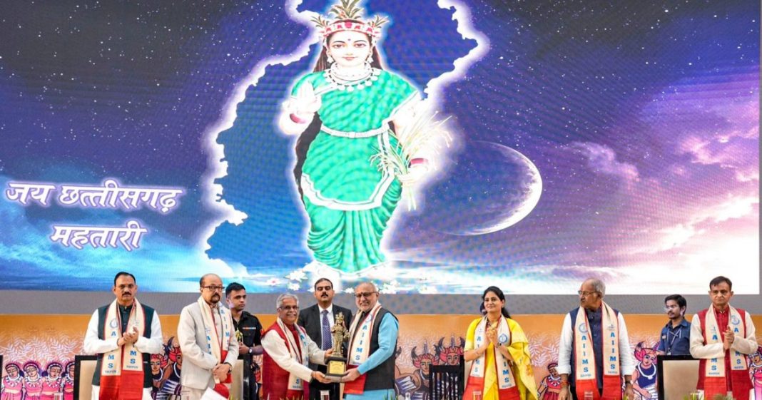 Chhattisgarh emerges from Naxal menace; witnessing new dawn of development: V-P Radhakrishnan