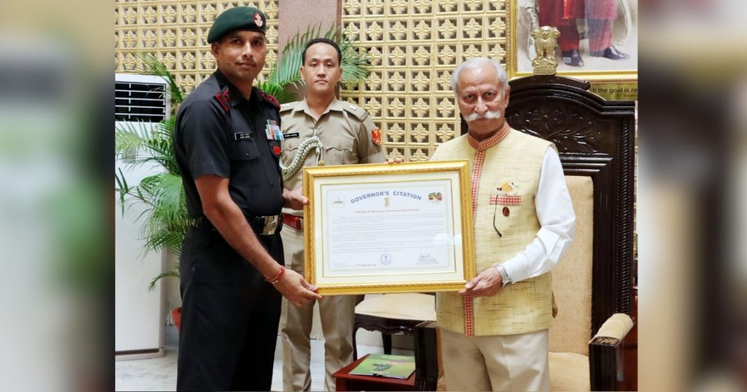 Arunachal Guv stresses stronger civil-military coordination in meeting with senior Army officer