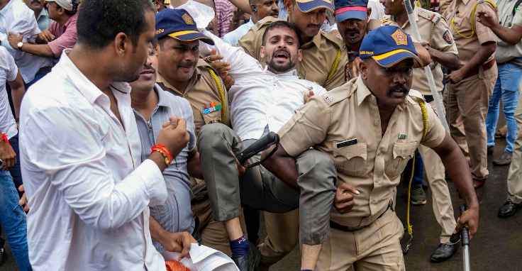 PM photo removal: Maharashtra BJP chief asks Yuva Morcha not to protest; youth wing vows response