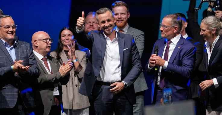 German chancellor faces tough times after first far-right party’s state election win since Nazi era