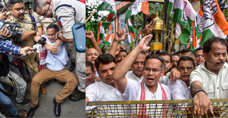Assam Cong chief Gaurav Gogoi, senior leaders detained during protest demanding CEC’s removal