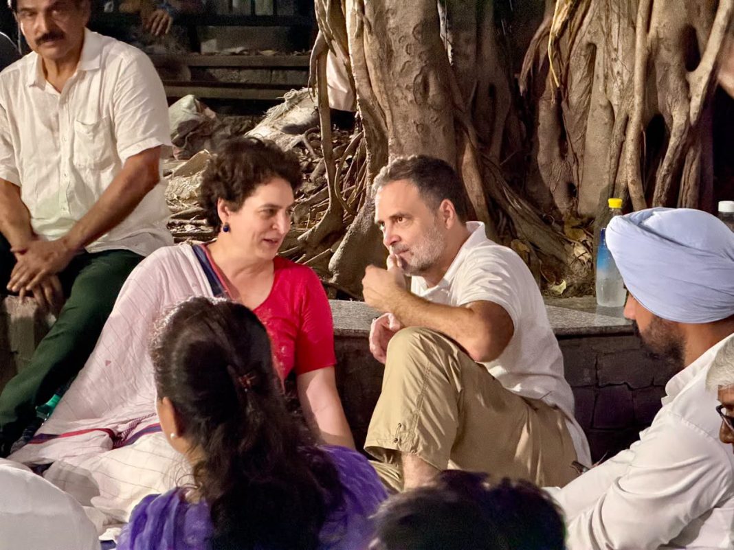 Rahul, Priyanka among around 250 detained after 8-hour sit-in at Akashvani Bhawan