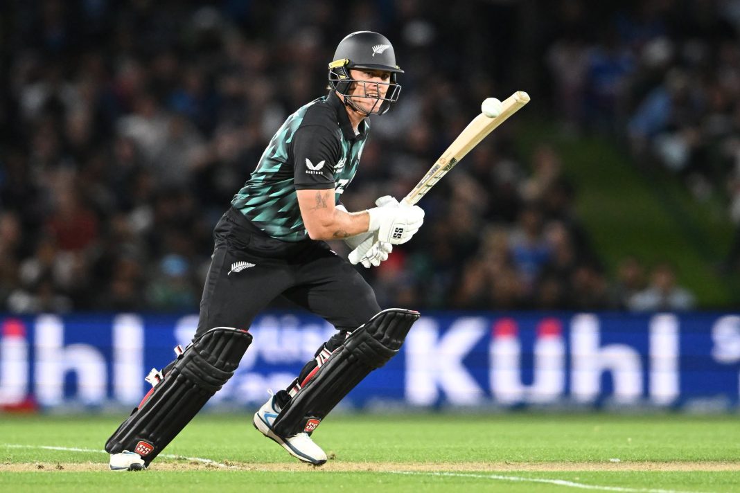 Glenn Phillip’s unbeaten 82 lifts New Zealand to 225/4 against India in 1st T20I