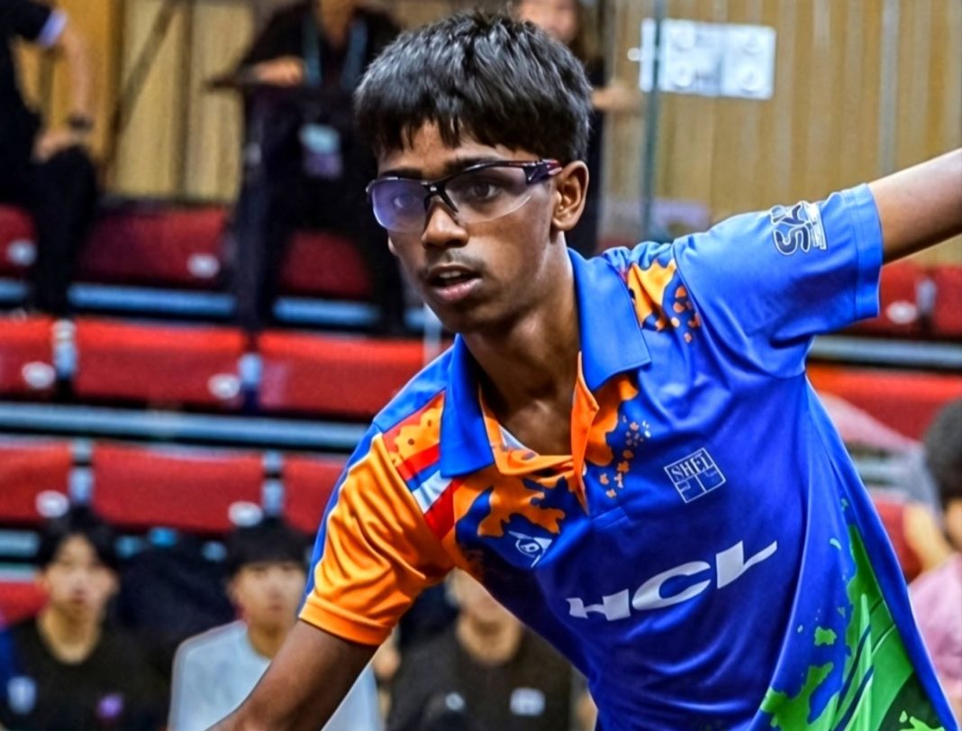 Lokesh Subramani wins U-17 crown in Malaysia Junior squash