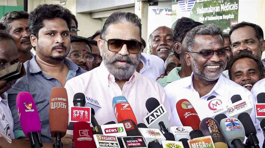 India a democracy, not colony: Kamal Haasan hits back at Elon Musk on satellite internet policy