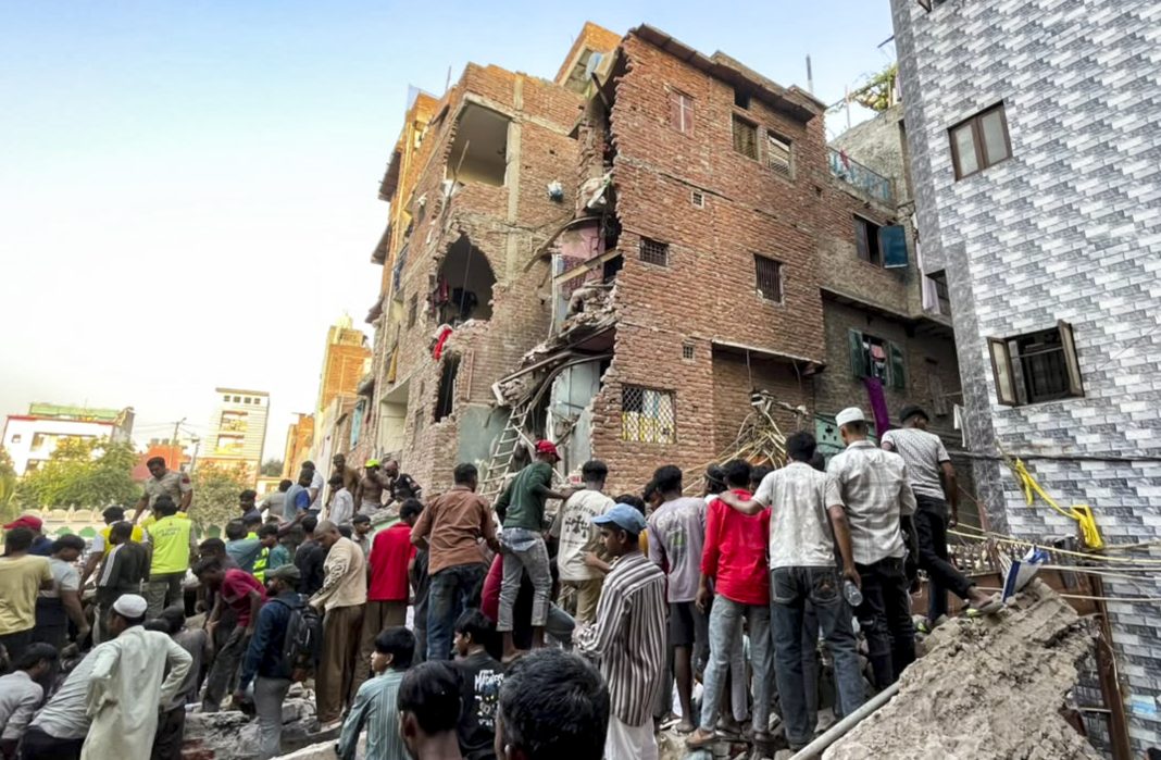 Body of child found, at least 8 hurt after building collapses in Delhi’s Seemapuri